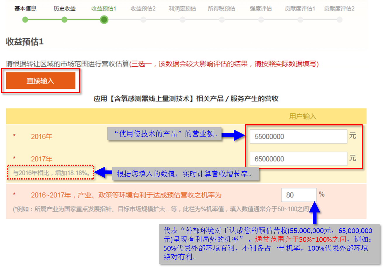Qcount评估系统操作评估流程界面