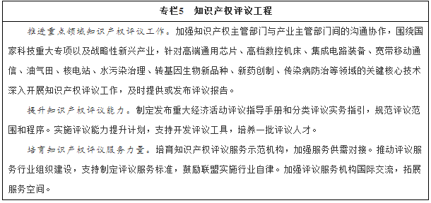 国务院印发《“十三五”国家知识产权保护和运用规划》（规划全文）