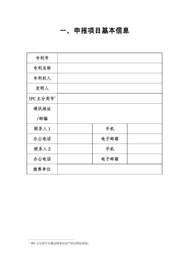 通知！第十九届中国专利奖评选工作启动