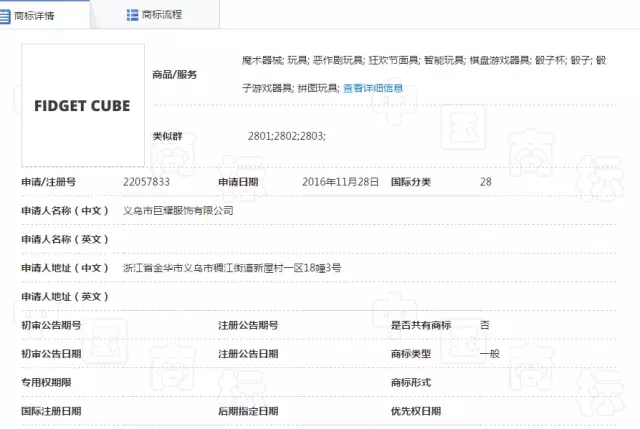 关于指尖陀螺的专利问题