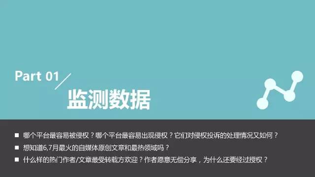 一图看懂「2017年6-7月自媒体行业版权」报告