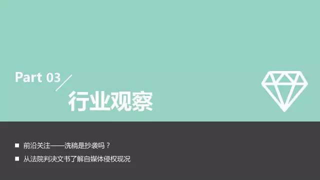 一图看懂「2017年6-7月自媒体行业版权」报告