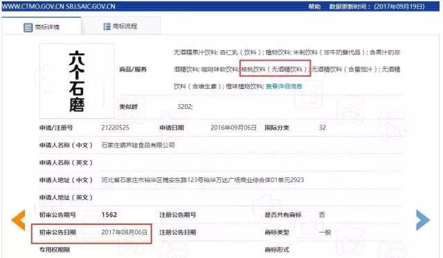 「六个石磨核桃」VS「六个核桃」这商标，厉害了！