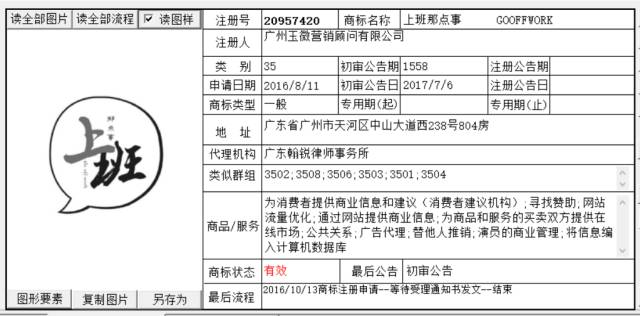 从「上班」商标系列，谈如何慧眼选择商标代理机构？