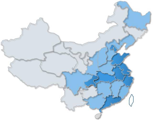中国区域LOL服务器数量统计及分布地图。 (中国区域lora主要运行的频段包括)-虎跃云资讯网