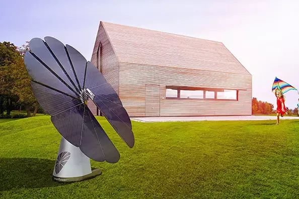 黑科技：“向日葵”太阳能发电！