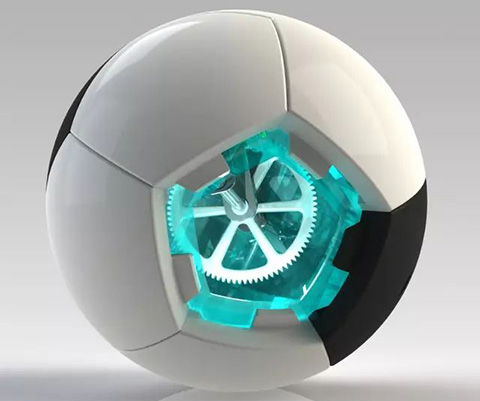 “足球充电宝”，一款节能环保的高科技充电宝！