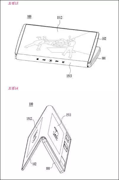 2018热门「可折叠式手机专利图纸」对比！