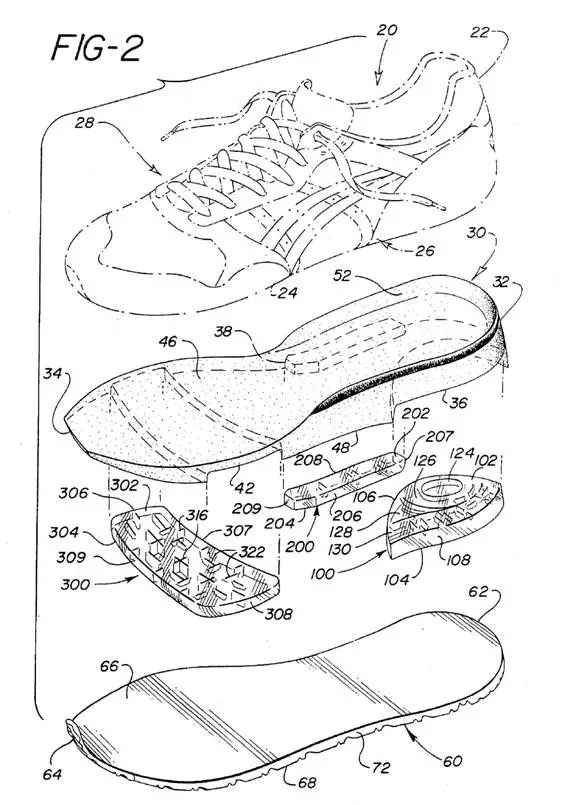 多种跑鞋的「缓震专利技术」分析