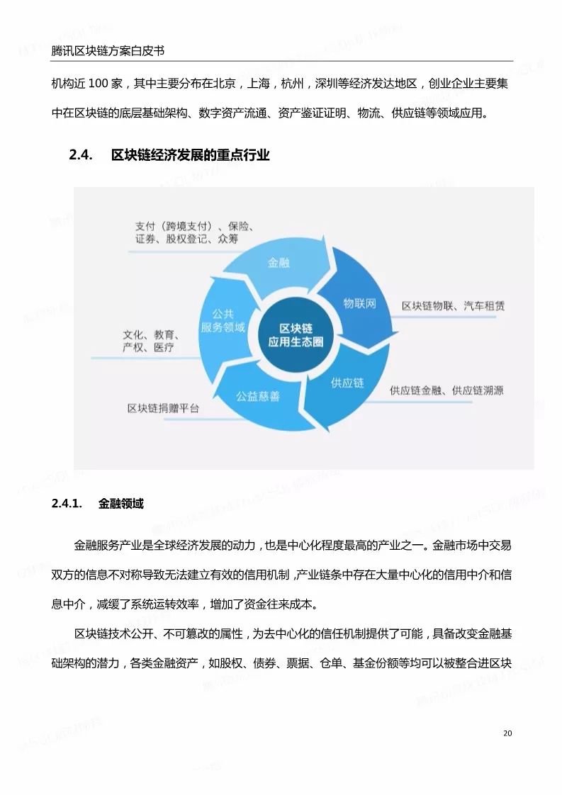 《腾讯区块链白皮书》全文