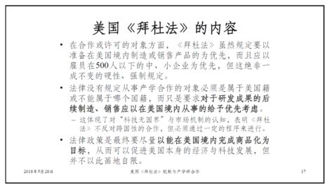 还原美国高校与研究机构技术转让的本貌（上篇）