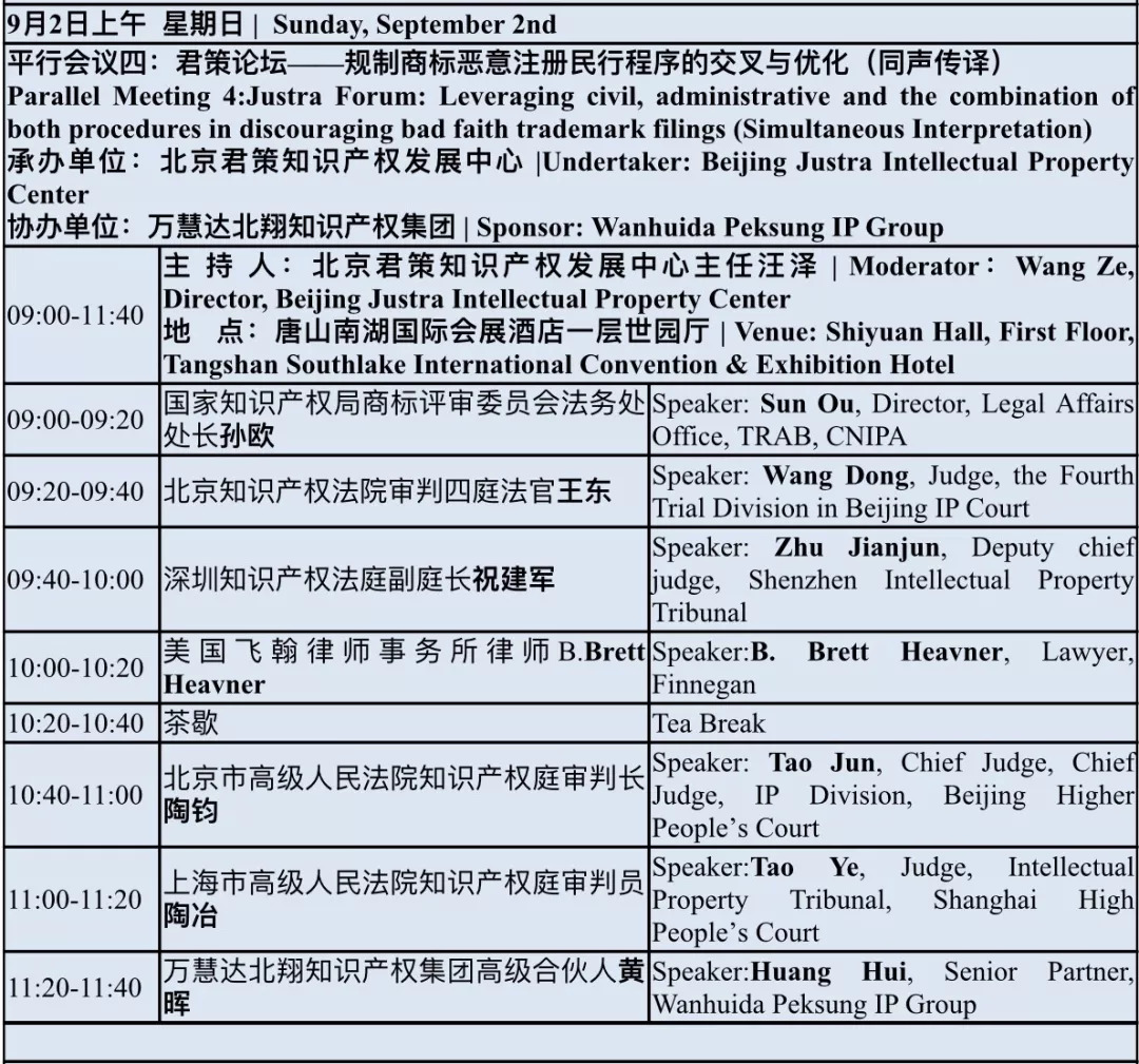 2018中国国际商标品牌节（议程全文）