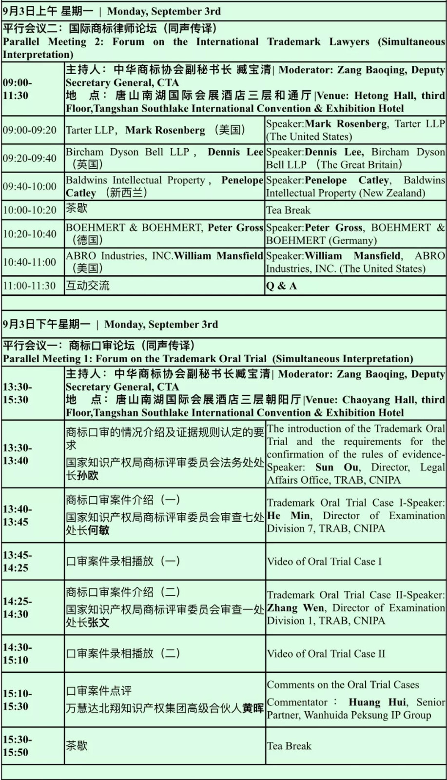 2018中国国际商标品牌节（议程全文）