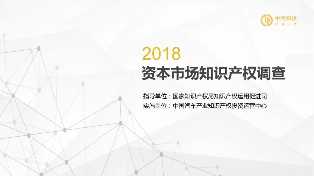 2018资本市场知识产权调查报告（PPT全文）