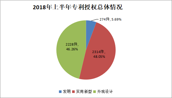 广州市白云区2018年上半年专利数据分析报告