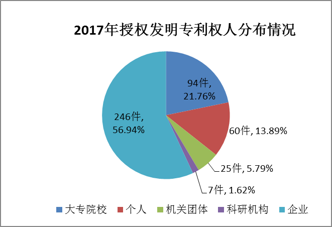 广州市白云区2017年专利数据分析报告