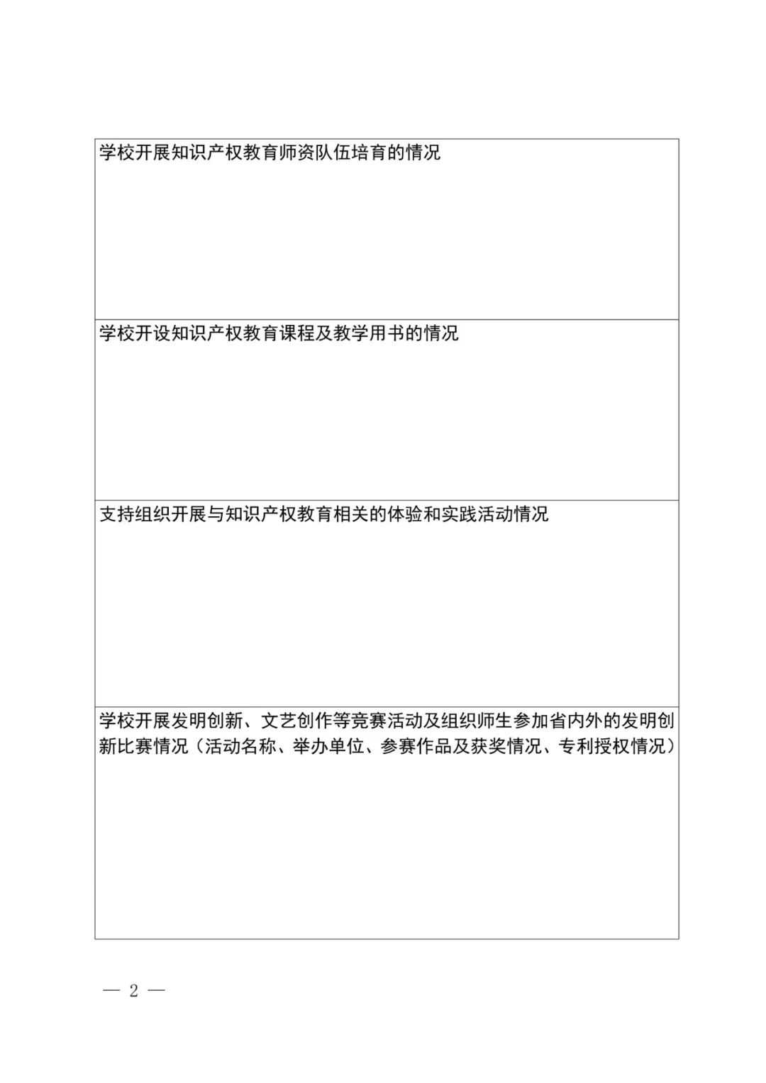 首批全国中小学知识产权教育示范学校评定工作通知（全文）