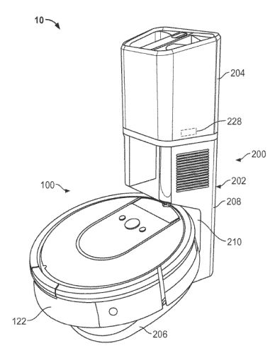 “iRobot Roomba i7 +”扫地机器人专利分析