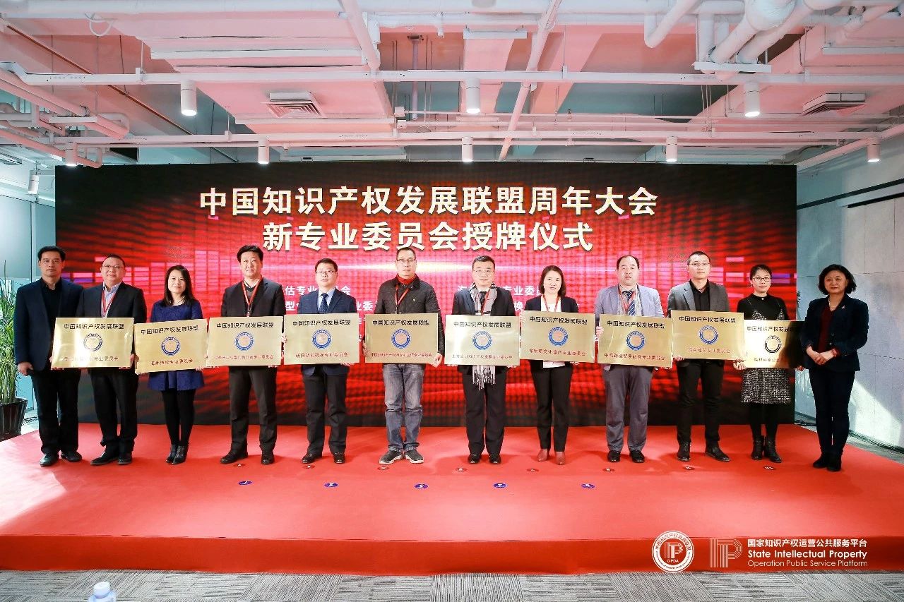 中国知识产权发展联盟周年大会在京召开（附：表彰名单）