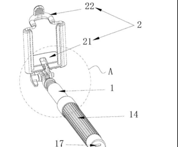涉诉上百起的专利金奖“一种一体式自拍装置（自拍杆）”