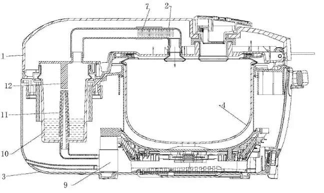 蒸汽电饭煲的专利技术