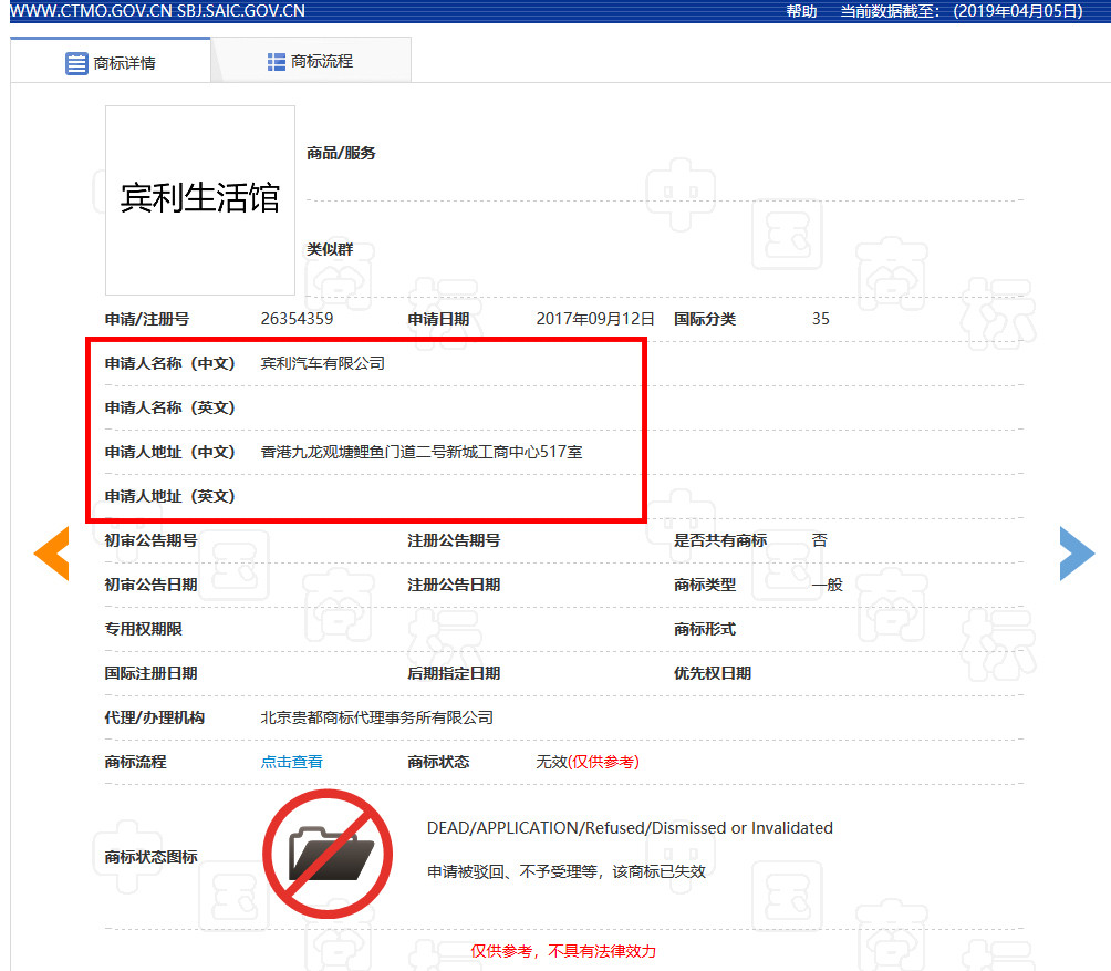 宾利汽车申请300余件宾利商标，被认定为非正常申请！什么情况？