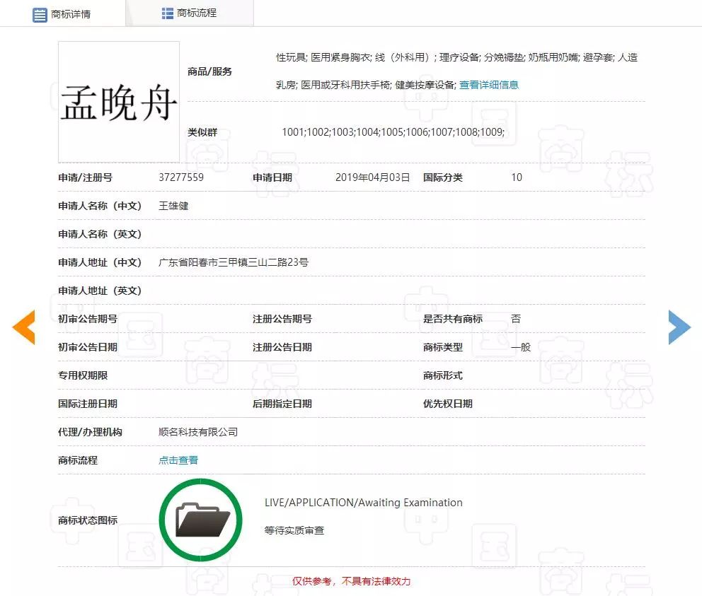 “任正非”、“孟晚舟”姓名被抢注为商标？