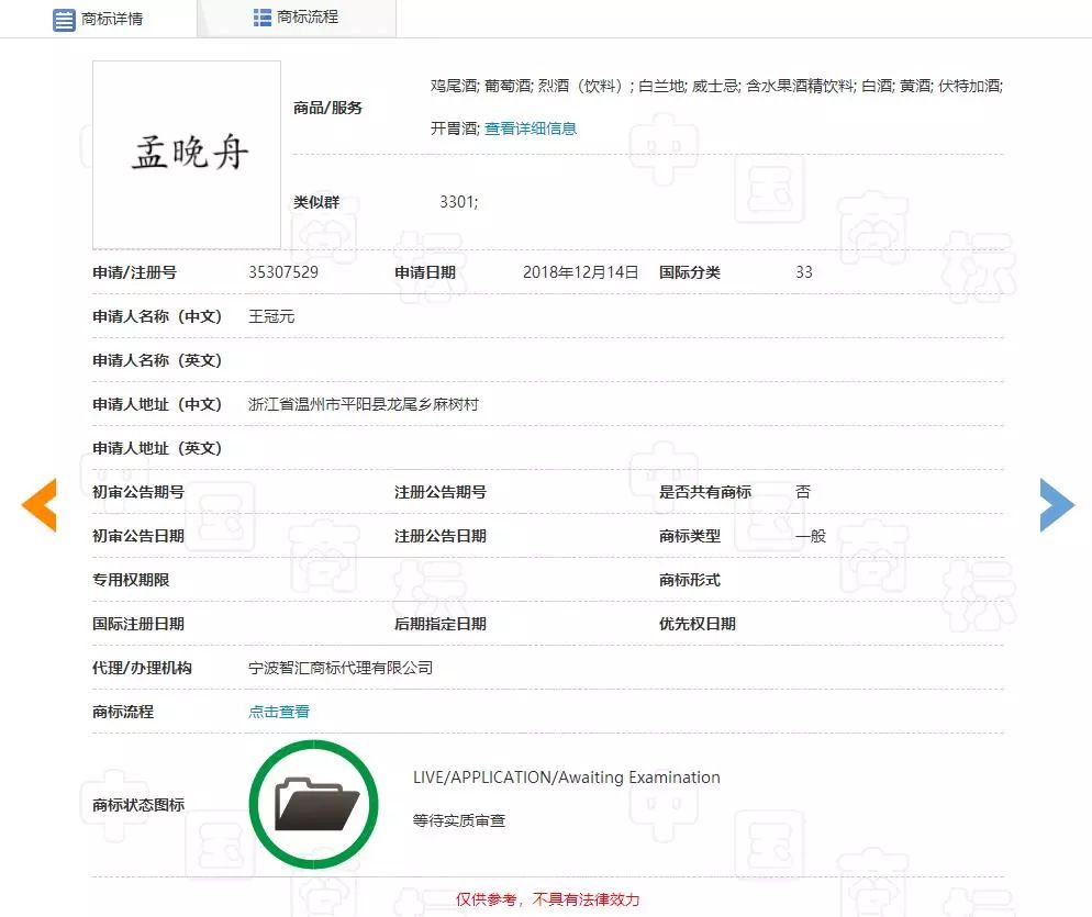 “任正非”、“孟晚舟”姓名被抢注为商标？