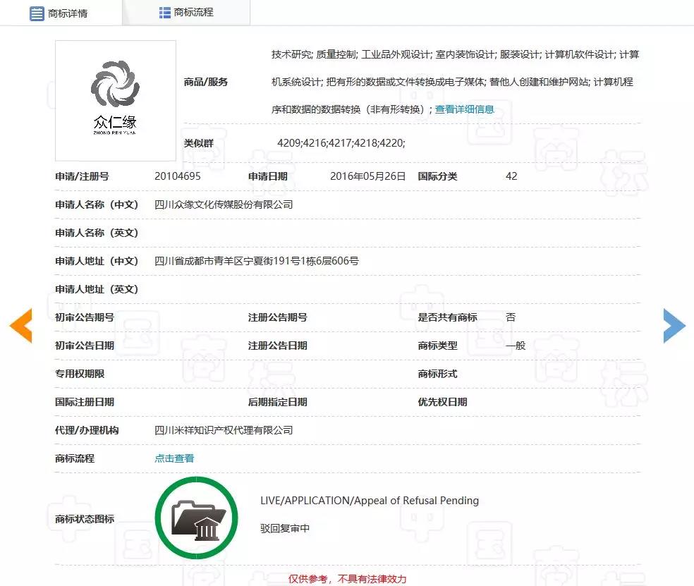 代理机构商标规费预付款“余额不足”导致客户商标复审不予受理！