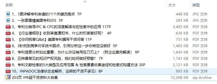 双十一来袭！203页IP资料大合集实力放送！