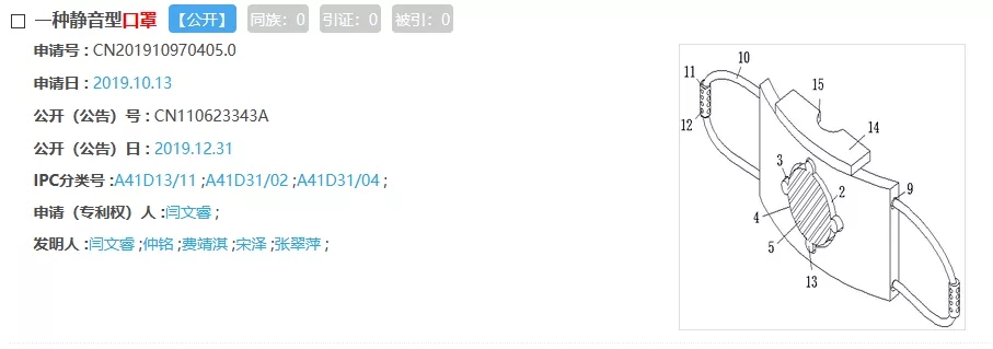 口罩又热销！有关的发明专利了解一下