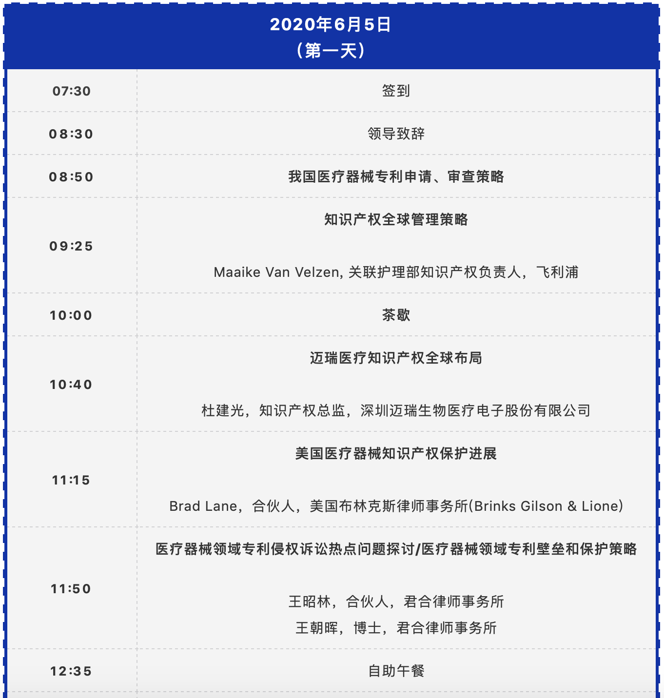 通知：中国医疗器械知识产权峰会2020将延期至6月5-6日举办！