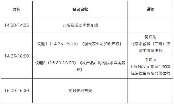 今天下午14:30直播！聚焦技术创新，打造农业现代化