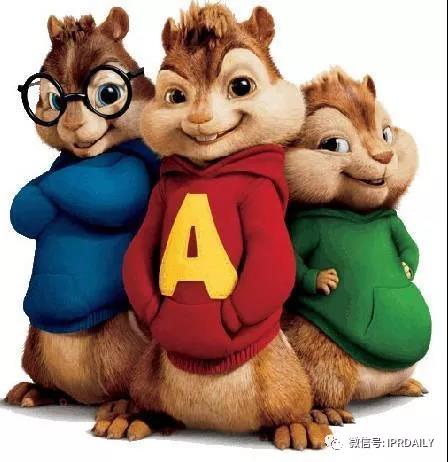 三只松鼠的ip形象和迪斯尼动画《艾尔文与花栗鼠》的卡通形象有不是有