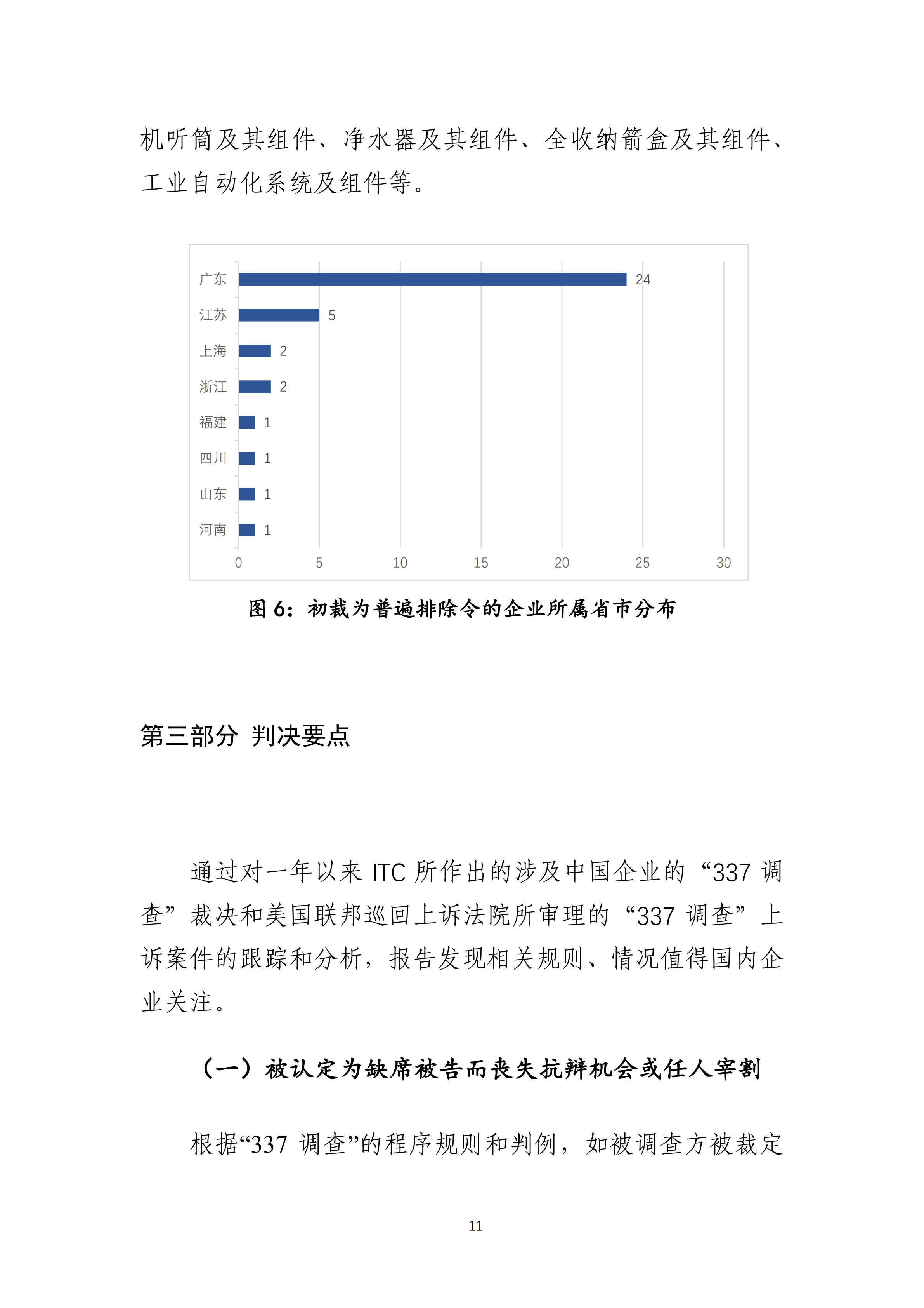 2019年美国“337调查”研究报告：中国企业涉案量占比达到57.45%