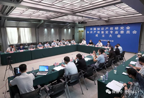 中国知识产权研究会知识产权鉴定专业委员会成立大会在京召开