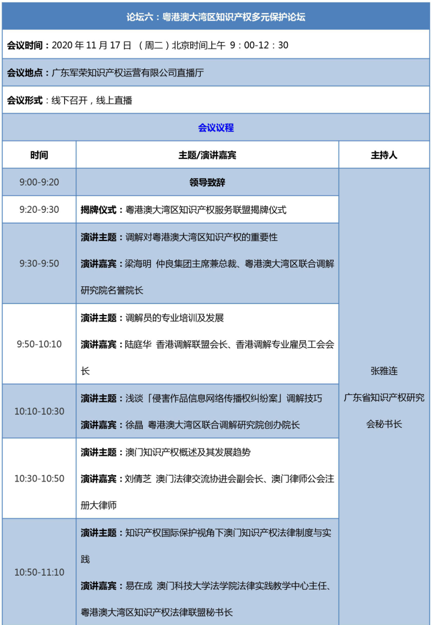 知交会17日预告│两大论坛+三大专场活动议程安排