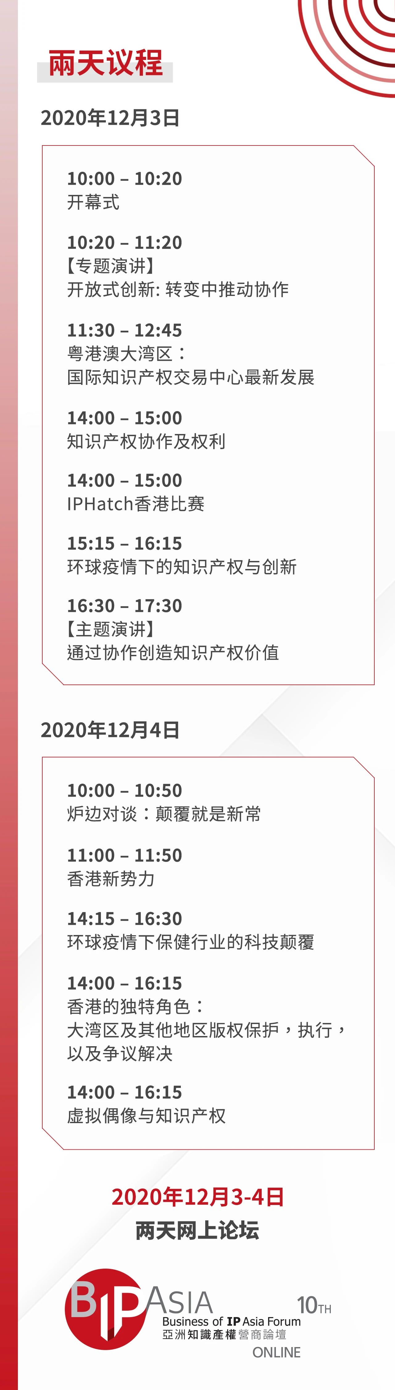 想提高企业竞争力？在 “亚洲知识产权营商论坛”与IP大咖会面吧！