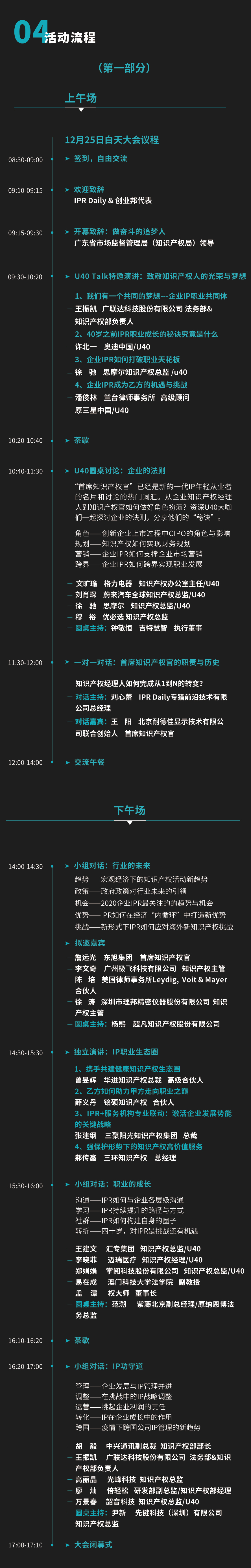 亮点抢先看！揭秘首届未来知识产权官大会&2020年Under40颁奖盛典