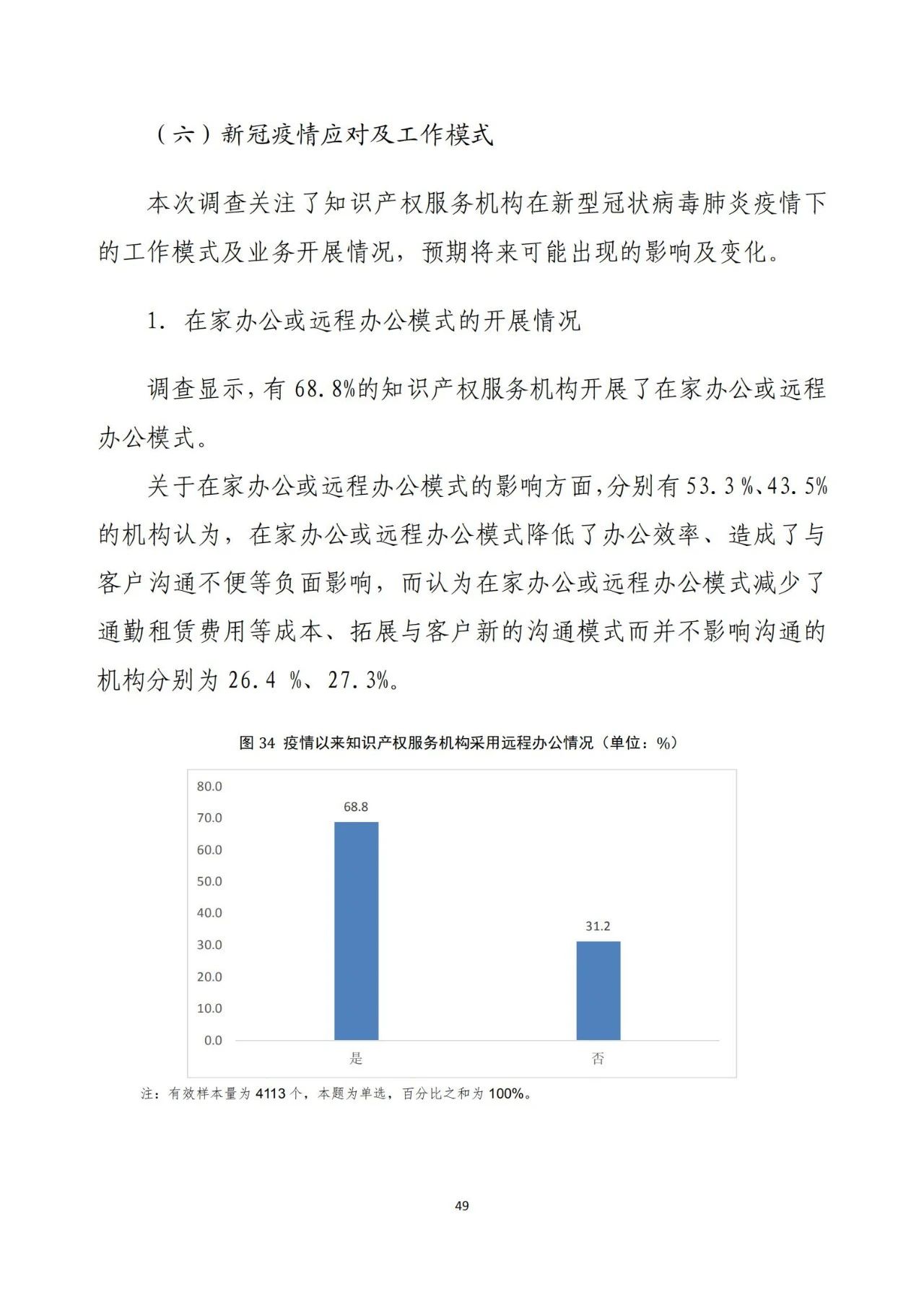 《2020年全国知识产权服务业统计调查报告》全文发布