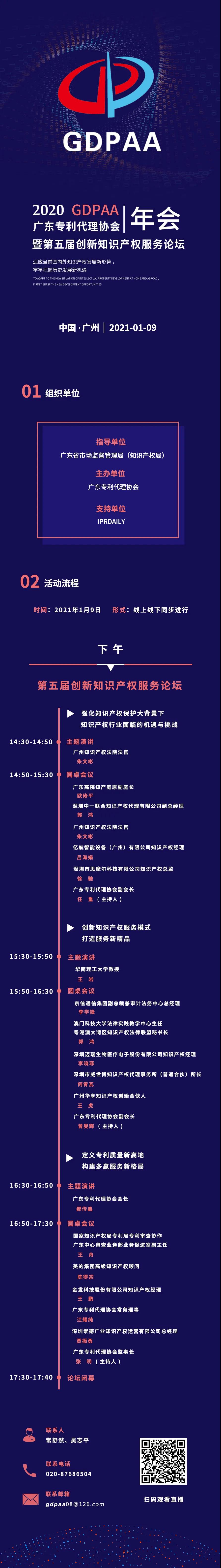 第五届创新知识产权服务论坛今日开启！