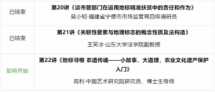 周三晚上19:00开讲！小故事，大道理，农业文化遗产保护入门