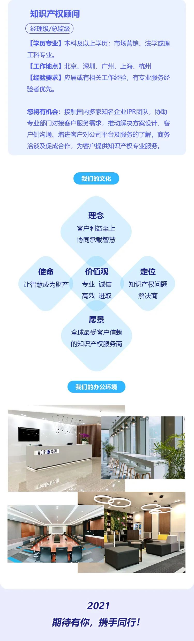 华进知识产权火热招聘季，HR想找您聊聊这些IP岗位~