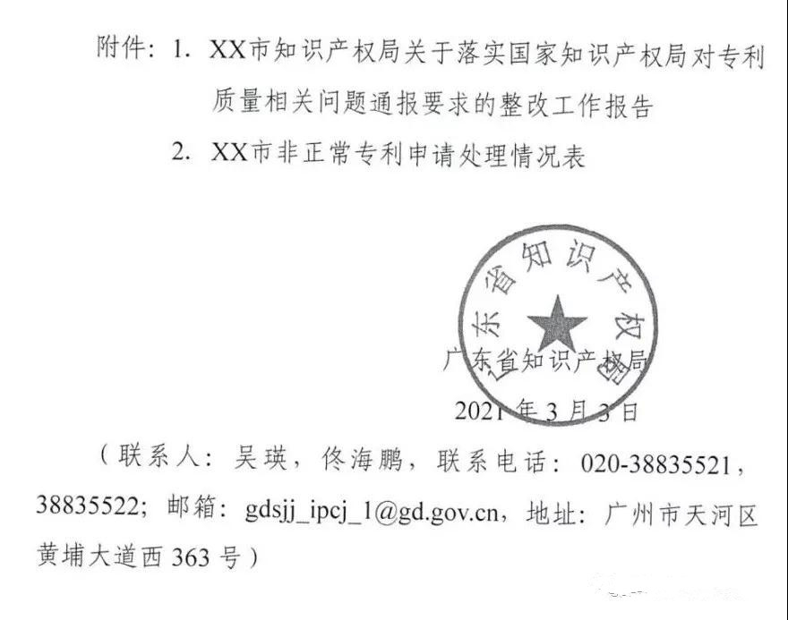 严查！不以保护创新为目的非正常专利申请将全部撤回