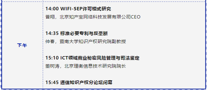 七月相聚上海 | 中国知识产权高峰论坛（CIPF）议程及部分出席嘉宾更新