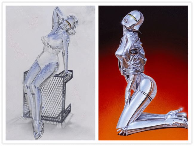 空山基和他的机械姬：影响当代艺术四十年，还是大牌联名热选
