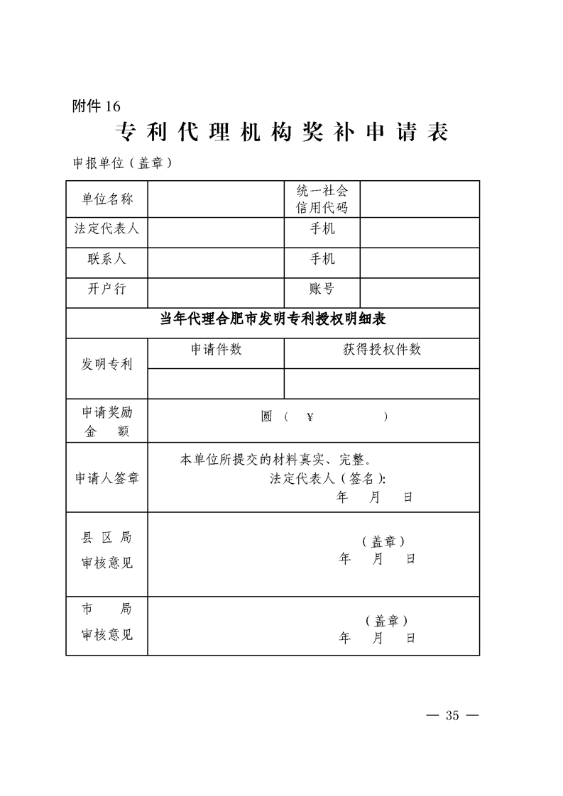 对国内外高端知识产权服务机构落户合肥给予200万奖励！