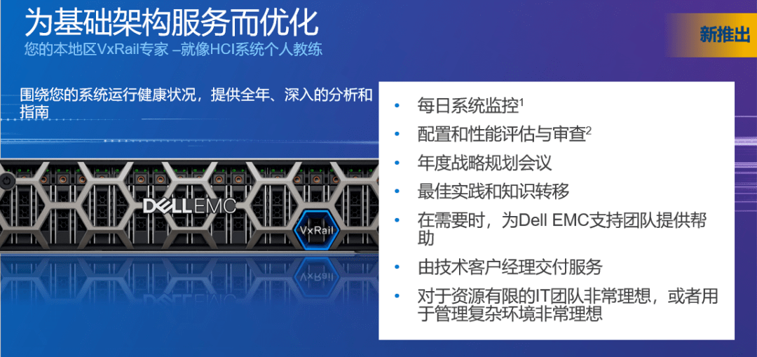 新品正式发布！戴尔易安信VxRail超融合 “三位一体”全面升级