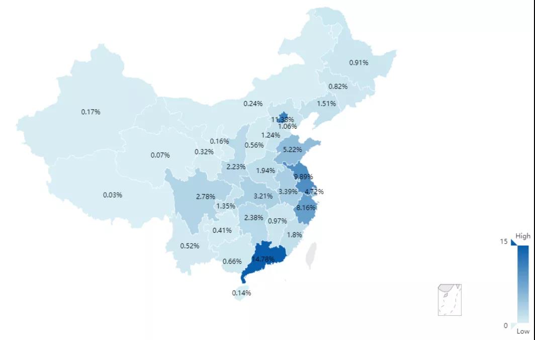 2021年全国专利代理机构「发明授权专利代理量」排行榜（TOP100）