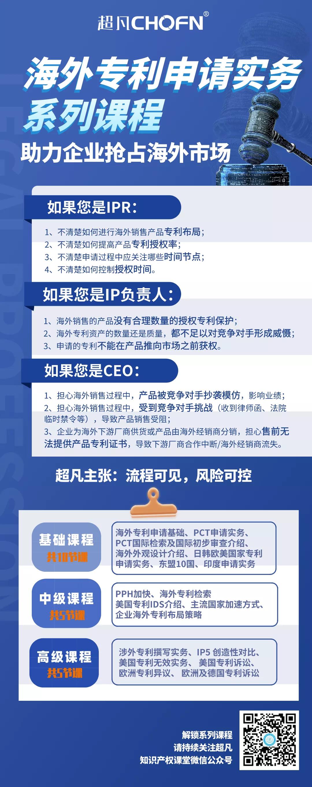 有苦说不出！中国公司：明明我有申请专利啊！怎么还被告了？！——论海外专利申请的是是非非